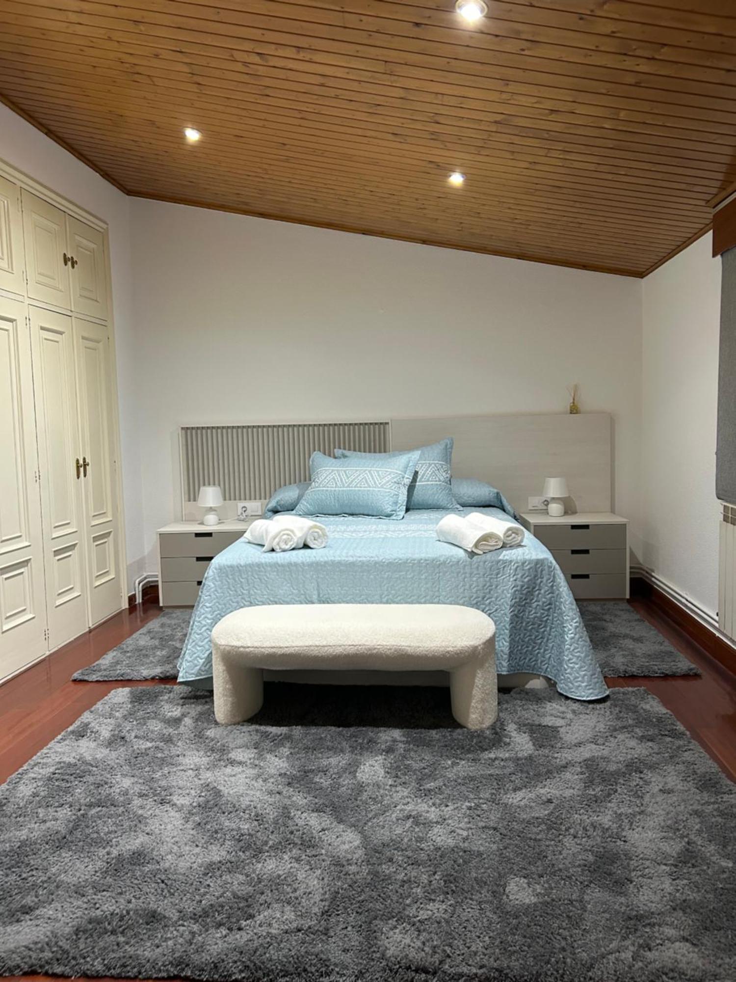 Casa Robleda, Piscina Privada Cubierta Y Jacuzzi Villa Vigo Bagian luar foto